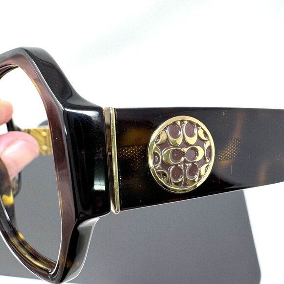 Coach Sunglasses HC8062 Melissa 5120/T5 Dark Tortoise ONLY FRAMES 58 [] 15 135 main image 4